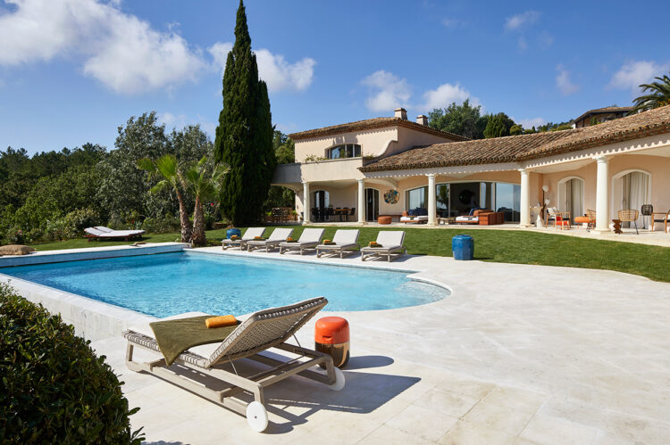 Modernes Luxus Ferienhaus Saint Tropez Villa Bohemian Rhapsody Süd Frankreich