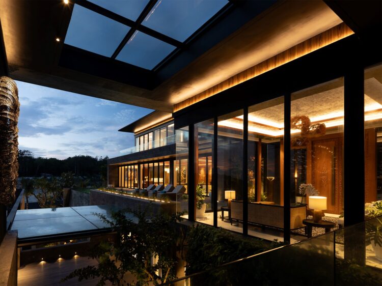 Villa Bie Bali Uluwatu Balkon Mit Ozeanblick