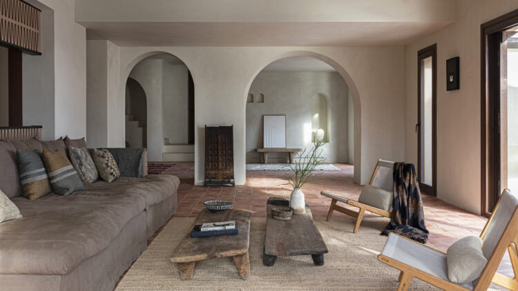 Villa Borealis Mykonos Buchen Innenbereich