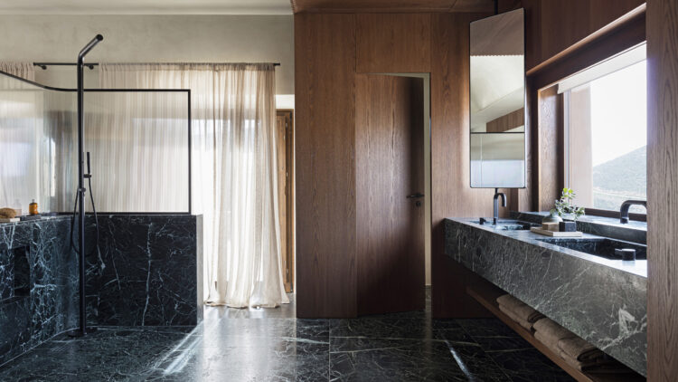 Villa Borealis Mykonos Buchen Poolarea