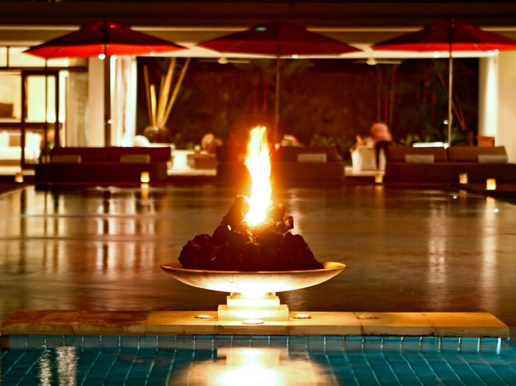 Villa Kalyani Canggu Bali Bbq Bereich Villa Mieten