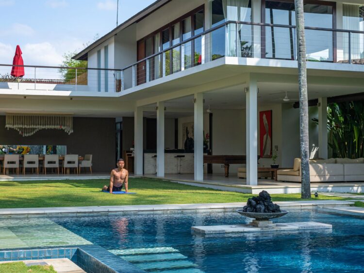 Villa Kalyani Canggu Bali Privatpool Luxusunterkunft Mieten