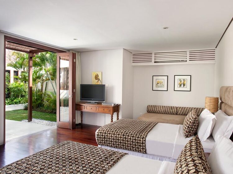 Villa Lilibel Seminyak Bali Buchen Schlafzimmer Modern
