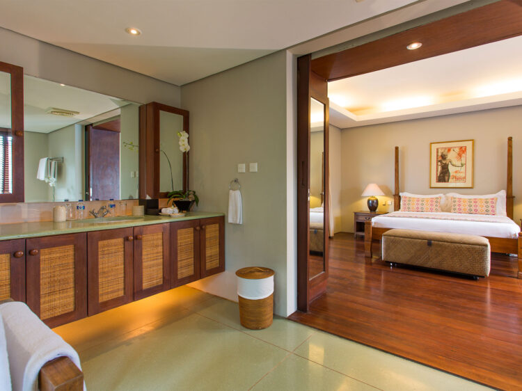 Villa Lilibel Seminyak Bali Buchen Schlafzimmer Stilvoll