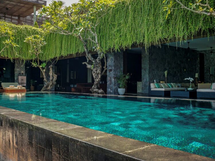 Villa Mana Canggu Bali Infinity Pool Mieten