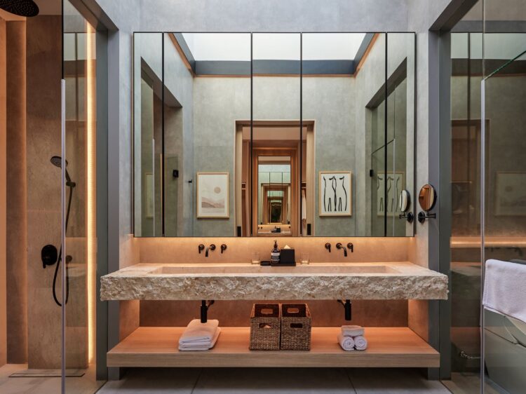 Villa Nini Elly Canggu Bali Mieten Badezimmer Luxus