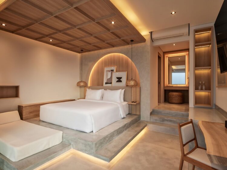 Villa Nini Elly Canggu Bali Mieten Schlafzimmer Luxus