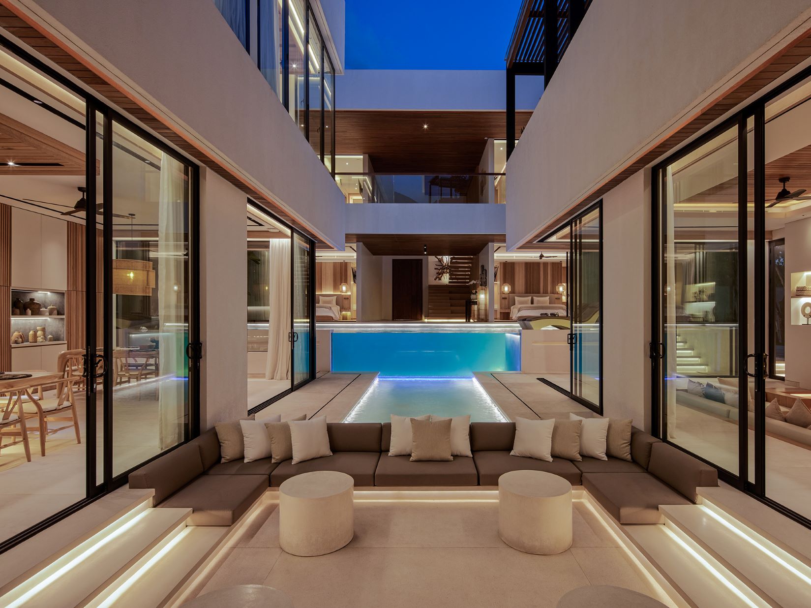 Villa Nini Elly Canggu Bali Mieten Sitzecke Lounge