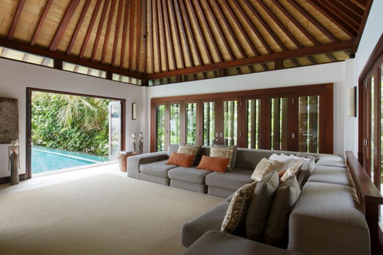 Villa Nora Bali Mieten Wohnzimmer Hell Und Modern