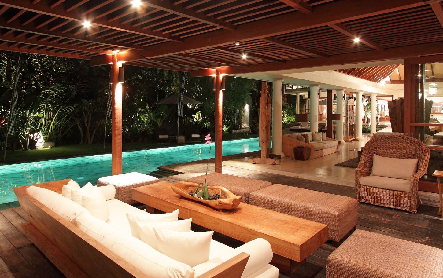 Villa Sarasvati Canggu Luxuslounge Mieten (2)