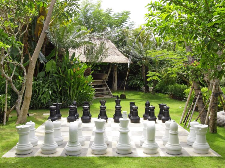 Villa Sarasvati Canggu Villa Gartenschach Mieten