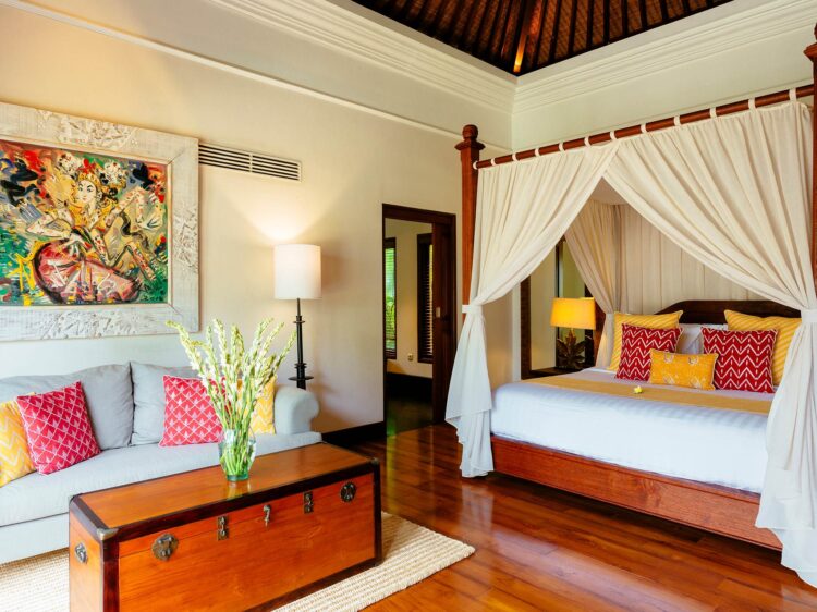 Villa Semarapura Bali Kingsize Himmelbett Villa Mieten