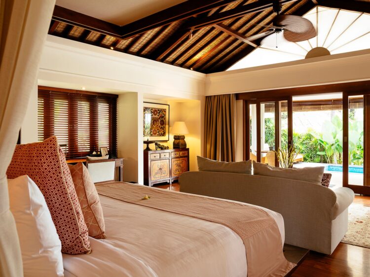 Villa Semarapura Bali Master Bedroom Luxusvilla Mieten