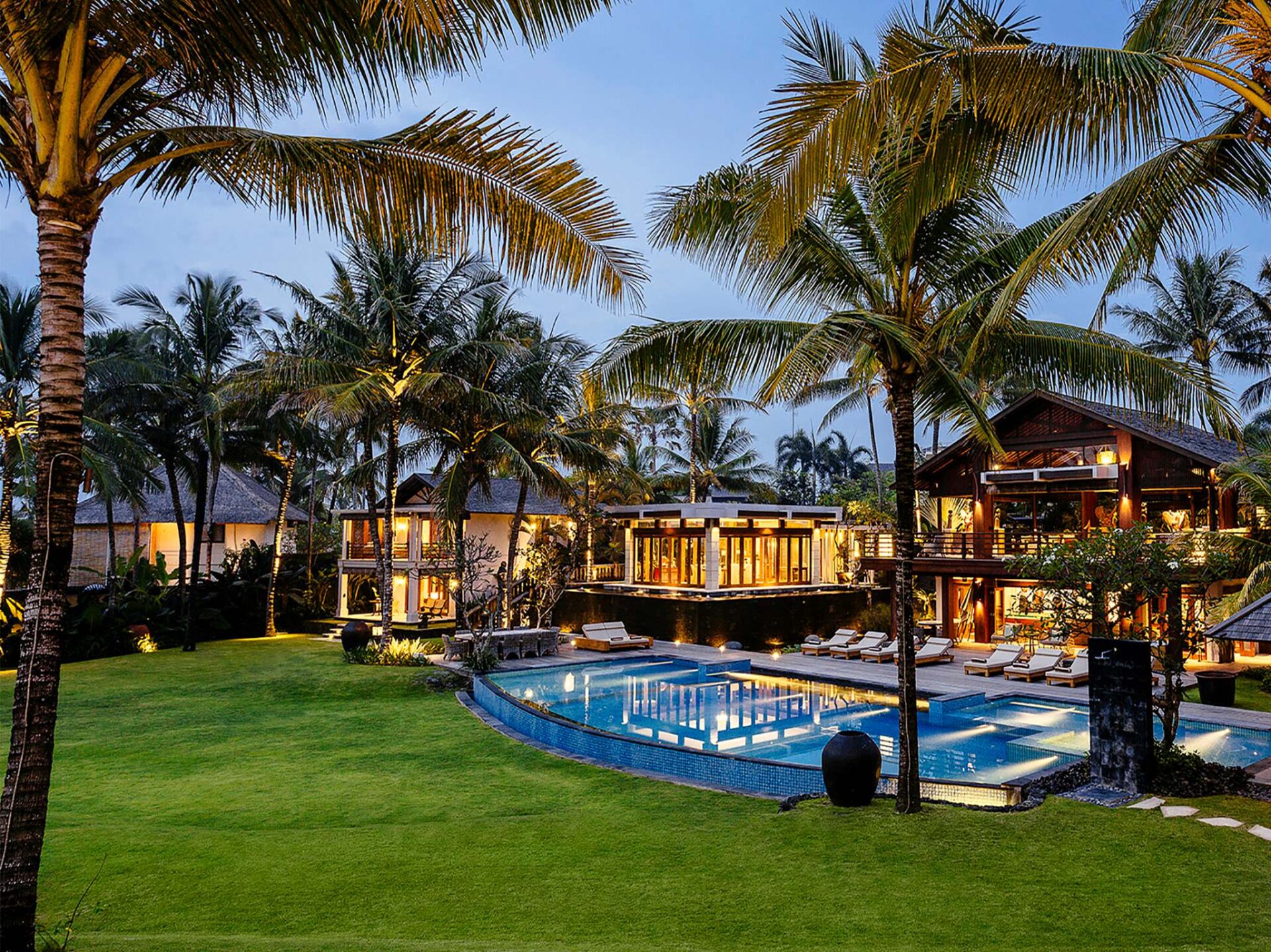 Villa Semarapura Bali Medienraum Luxusvilla Mieten