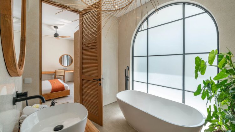 Villa Unna Bali Badezimmer Luxusvilla Mieten