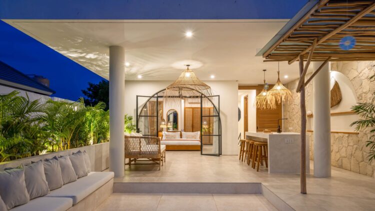 Villa Unna Bali Dachterrasse Mieten