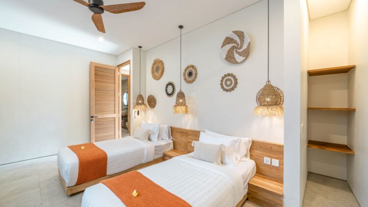 Villa Unna Bali Master Bedroom Mieten