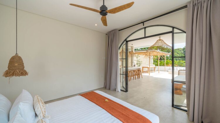 Villa Unna Bali Penthouse Schlafzimmer Mieten